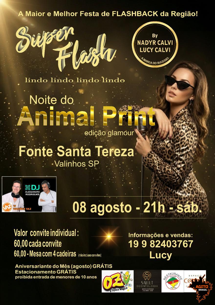 NOITE DO ANIMAL PRINT